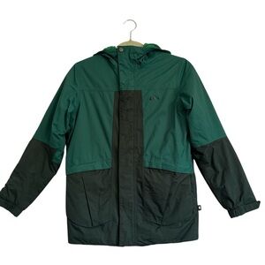 REI CO-OP PEAK 2L YOUTH GREEN HOODED WINTER JACKET SIZE 10/12